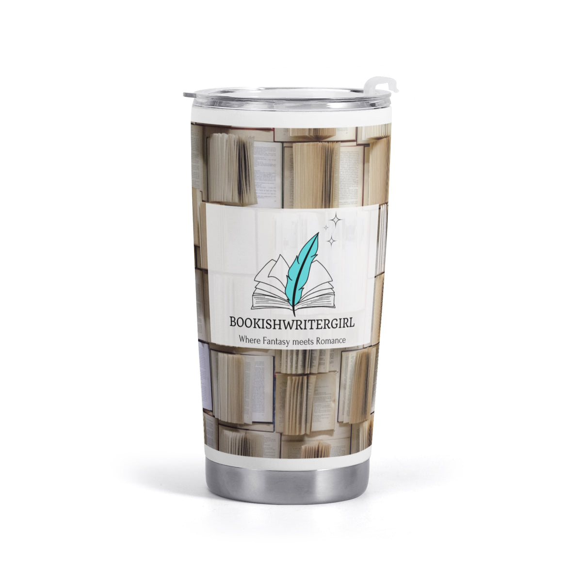Bookish Car Cup