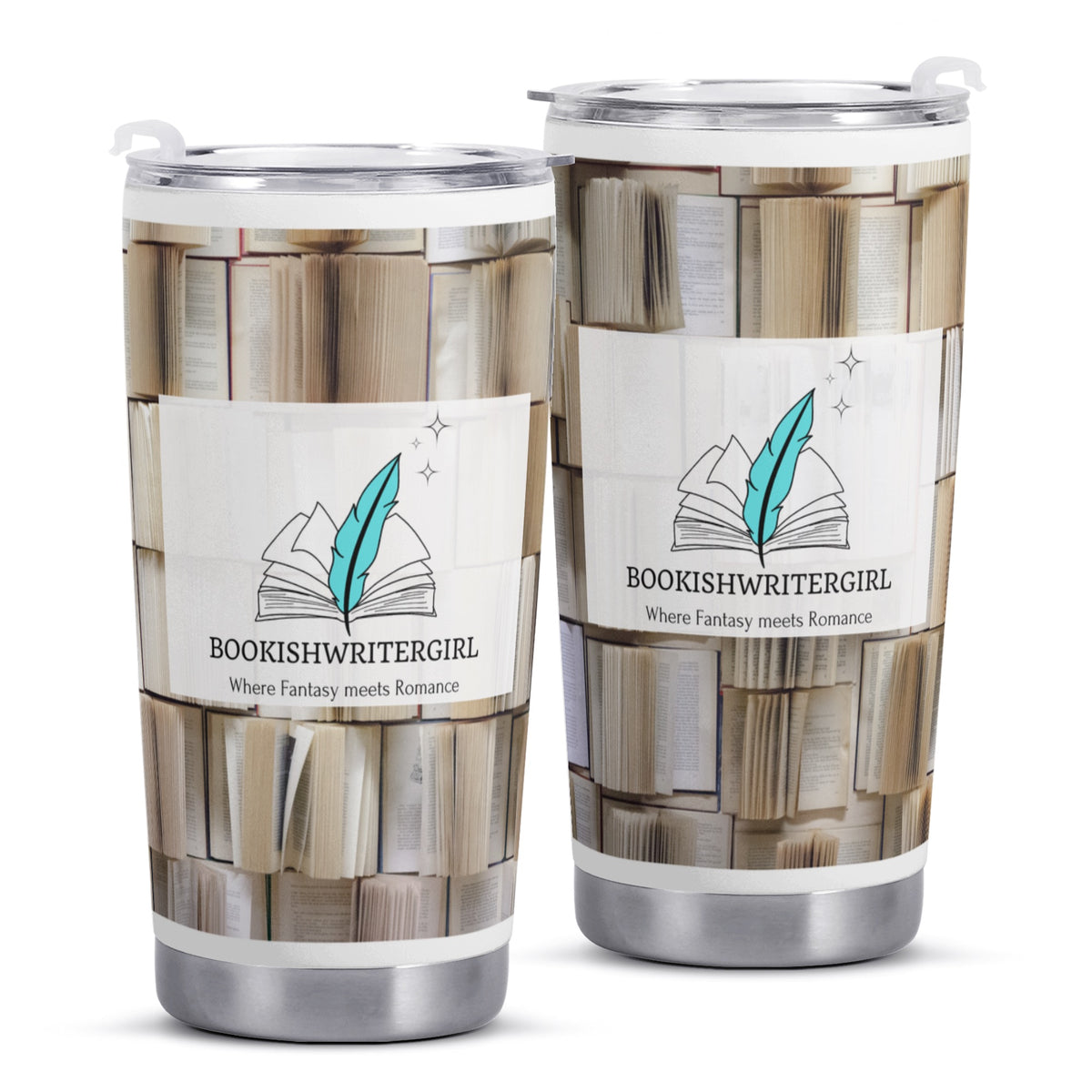 Bookish Car Cup